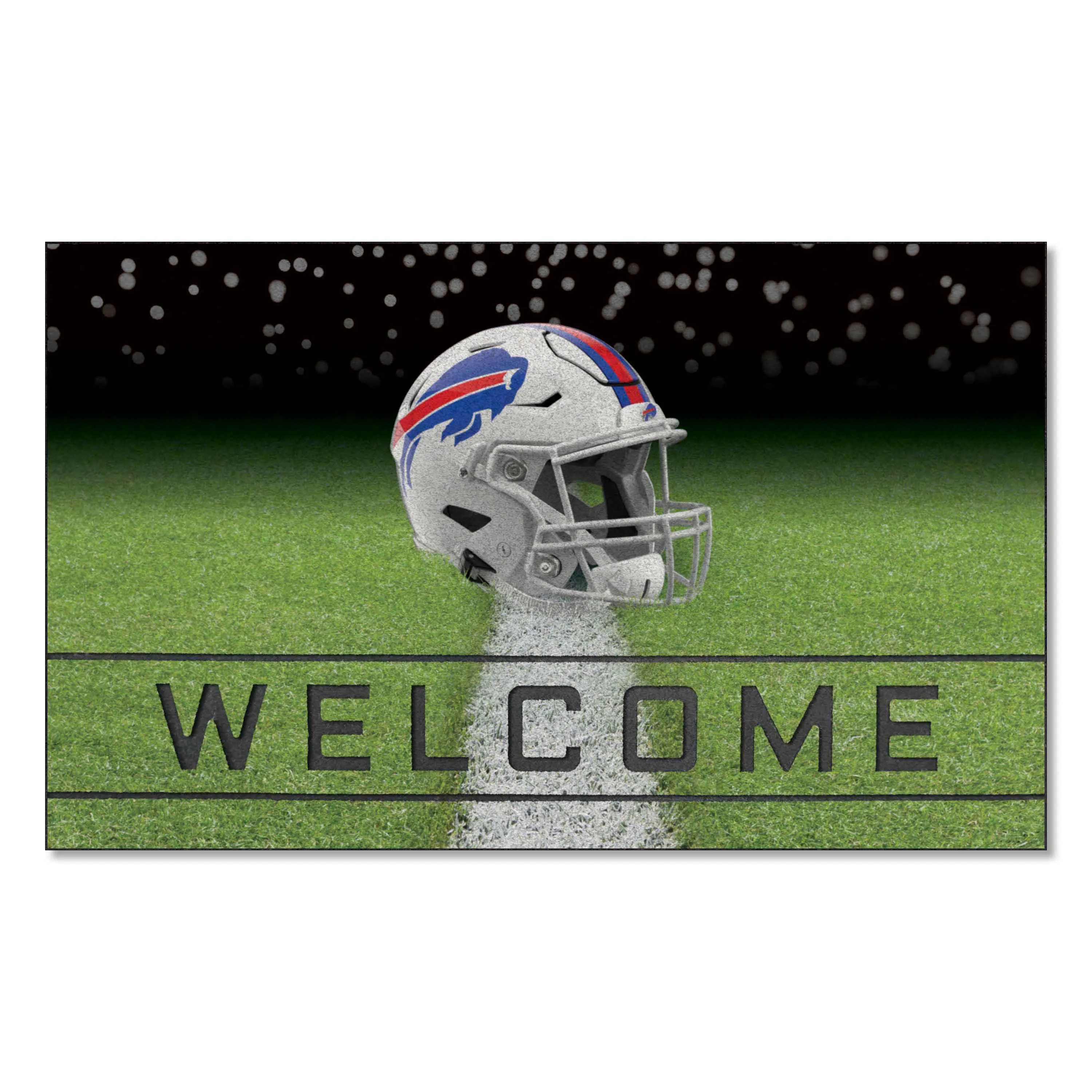 Buffalo Bills Rubber Door Mat - 18in. x 30in.