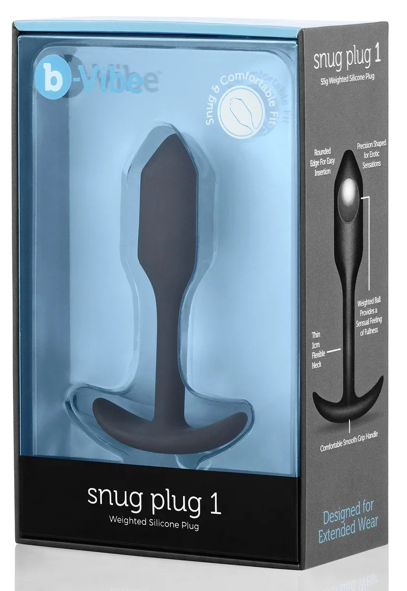 bVibe Snug Plug - Weighted BUTT PLUG