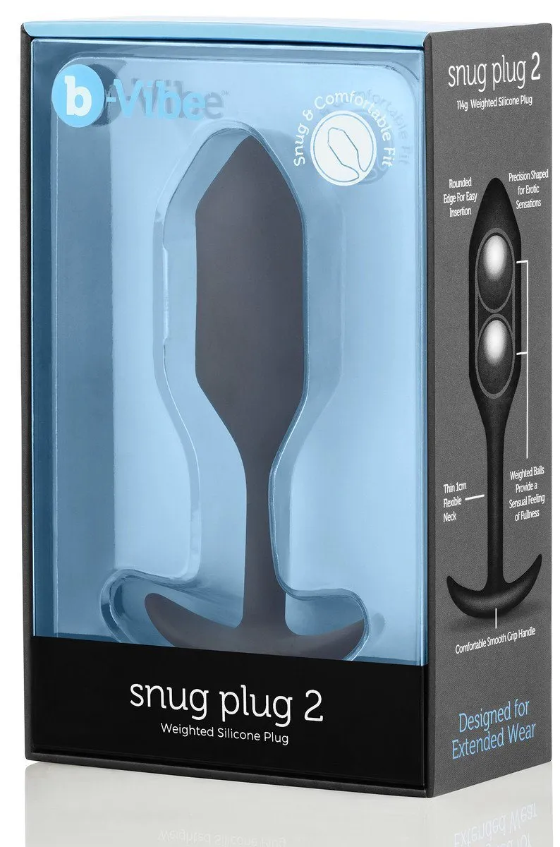 bVibe Snug Plug - Weighted BUTT PLUG