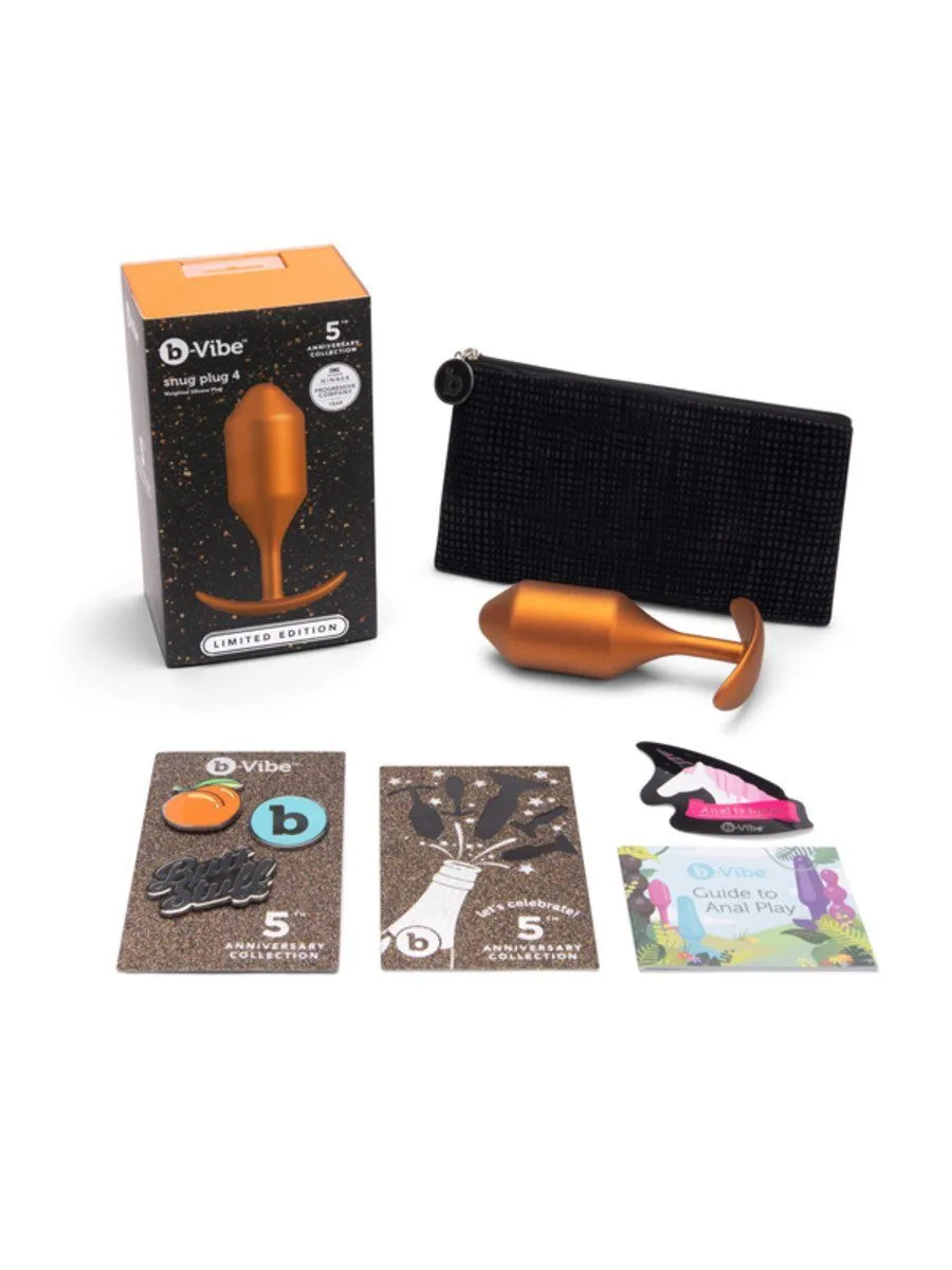 bVibe Snug Plug - Weighted BUTT PLUG