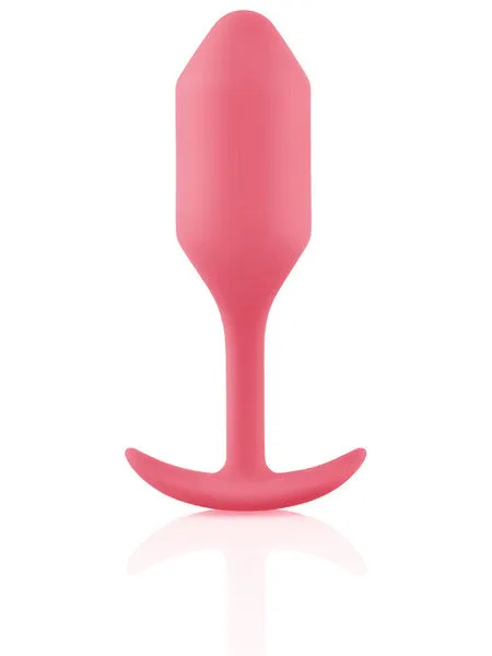 bVibe Snug Plug - Weighted BUTT PLUG