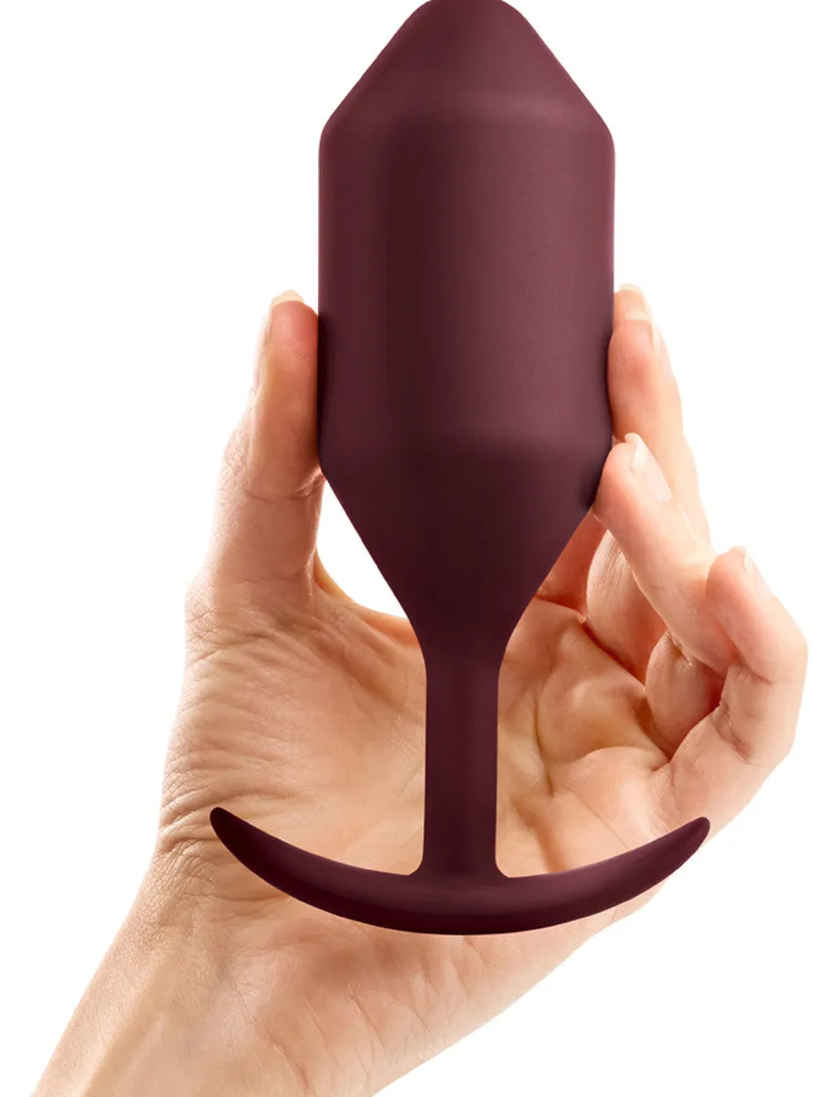 bVibe Snug Plug - Weighted BUTT PLUG