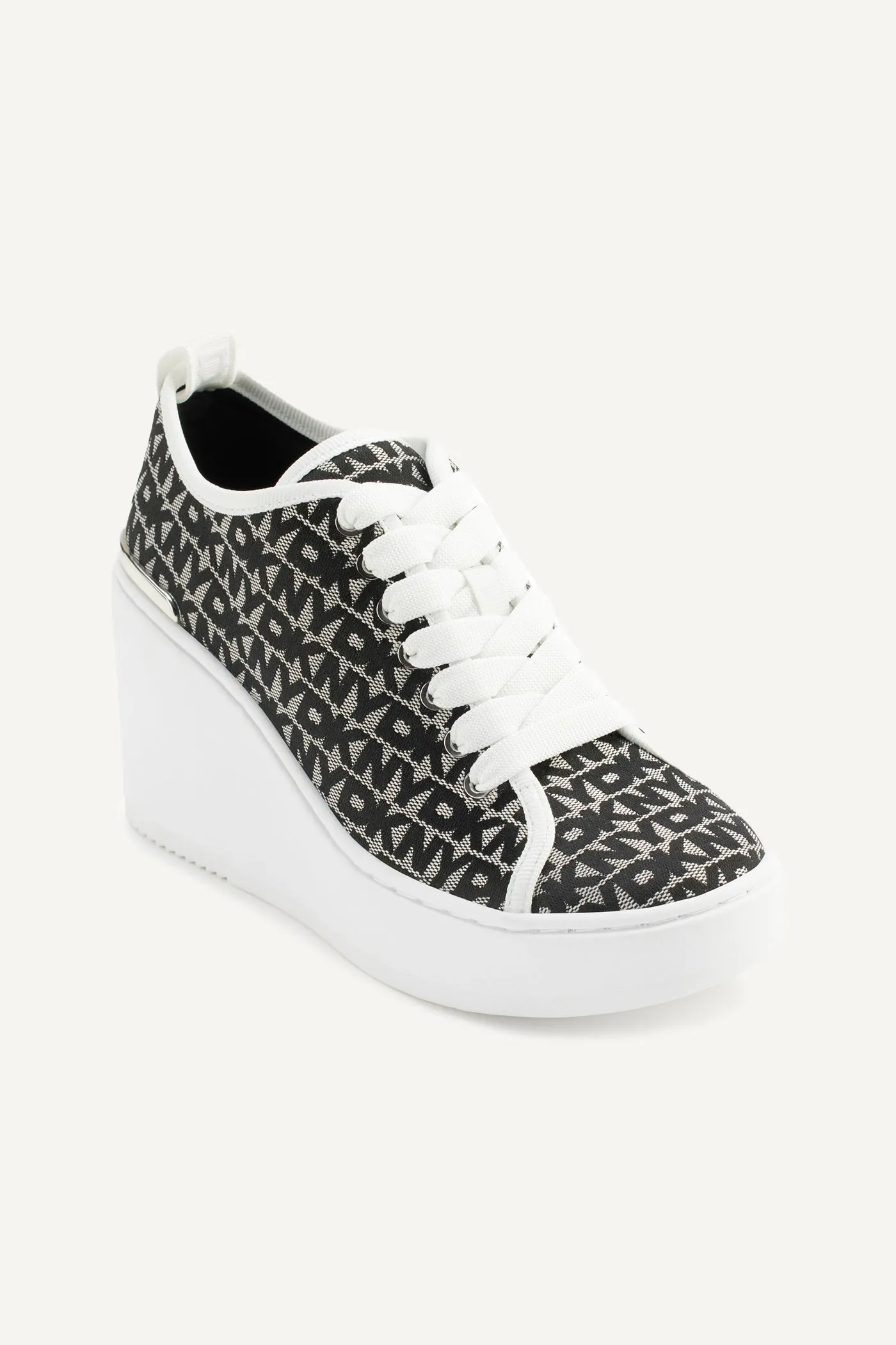 BYLA LACE UP WEDGE SNEAKER