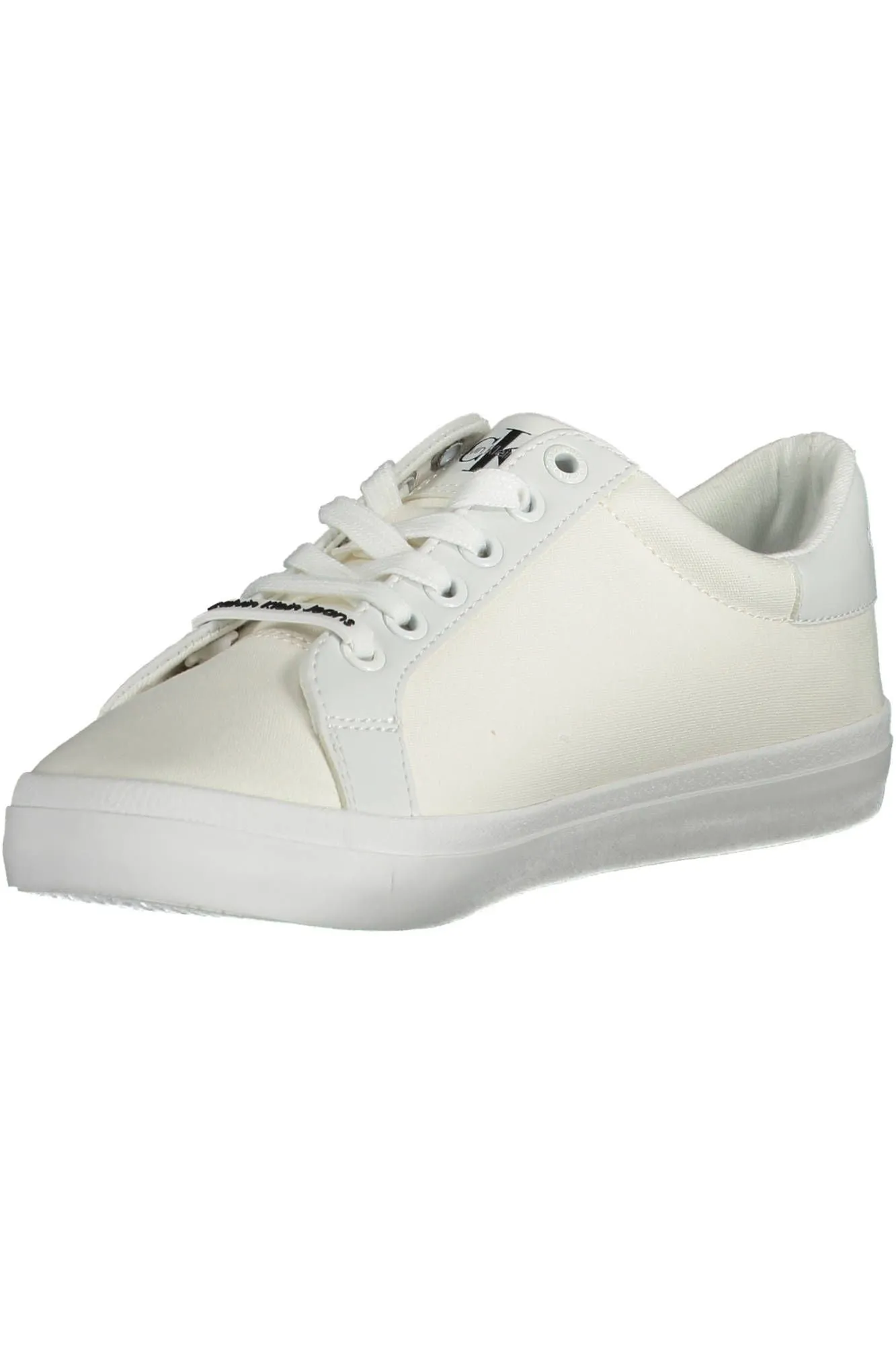 Calvin Klein White Cotton Women Sneaker