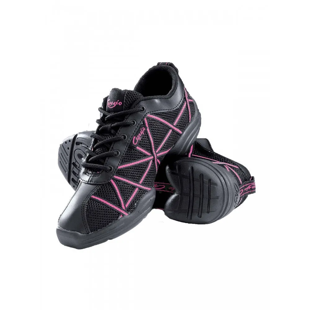 Capezio DS19 Hot Pink Web Dance Sneakers