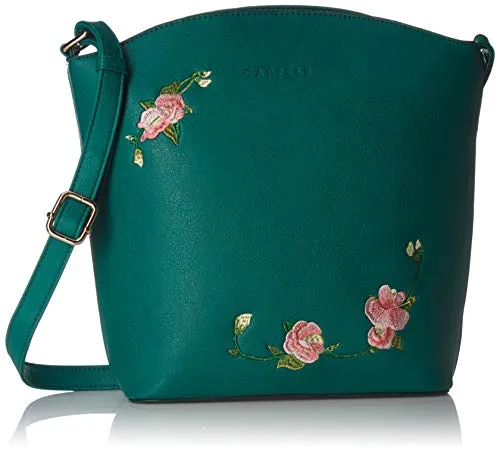 Caprese Elsy Women's Sling Bag (Teal)