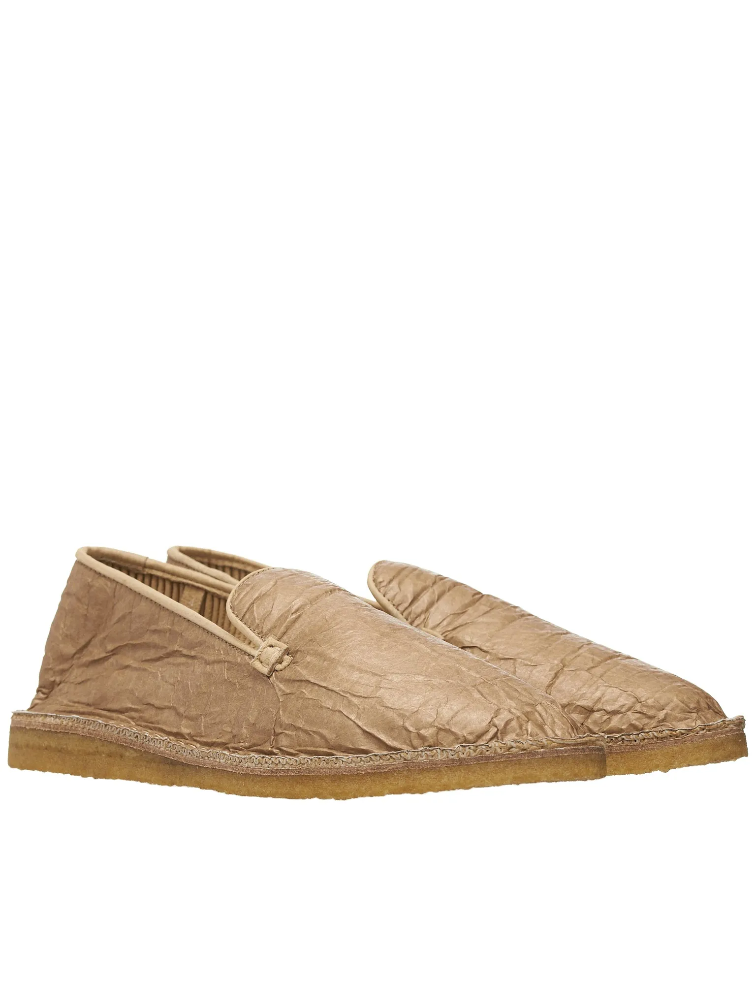 Cardboard Slip-On Shoes (B02QSE-01-BEIGE)