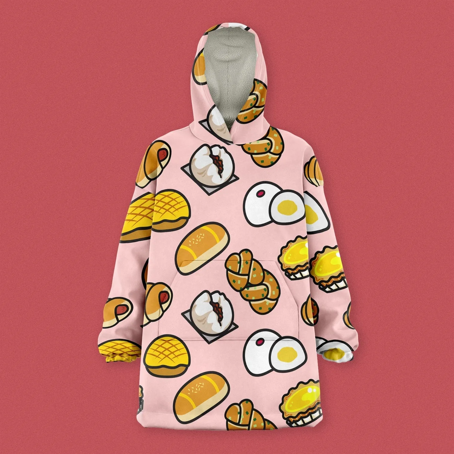 Chinese Bao Snug Blanket Hoodie