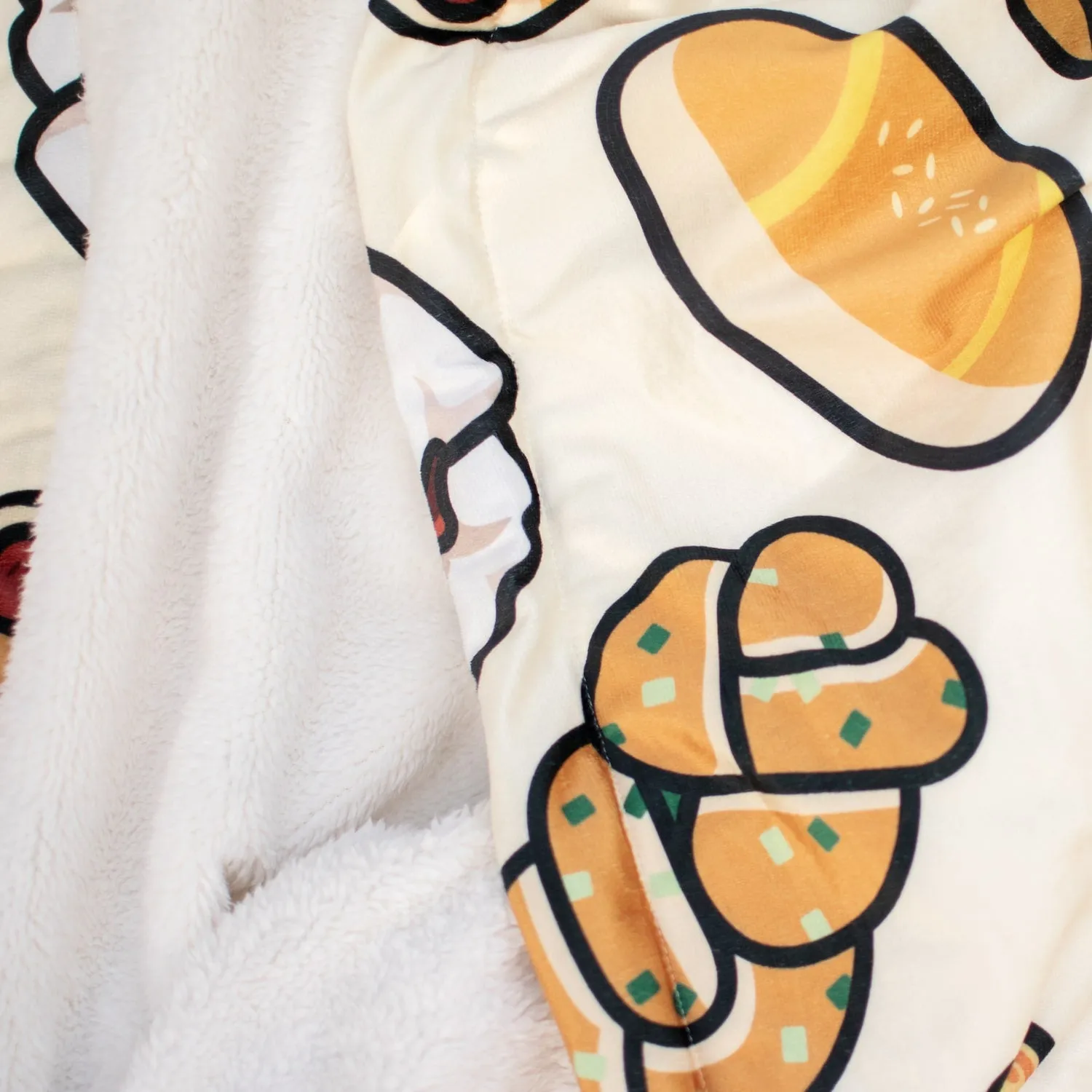 Chinese Bao Snug Blanket Hoodie