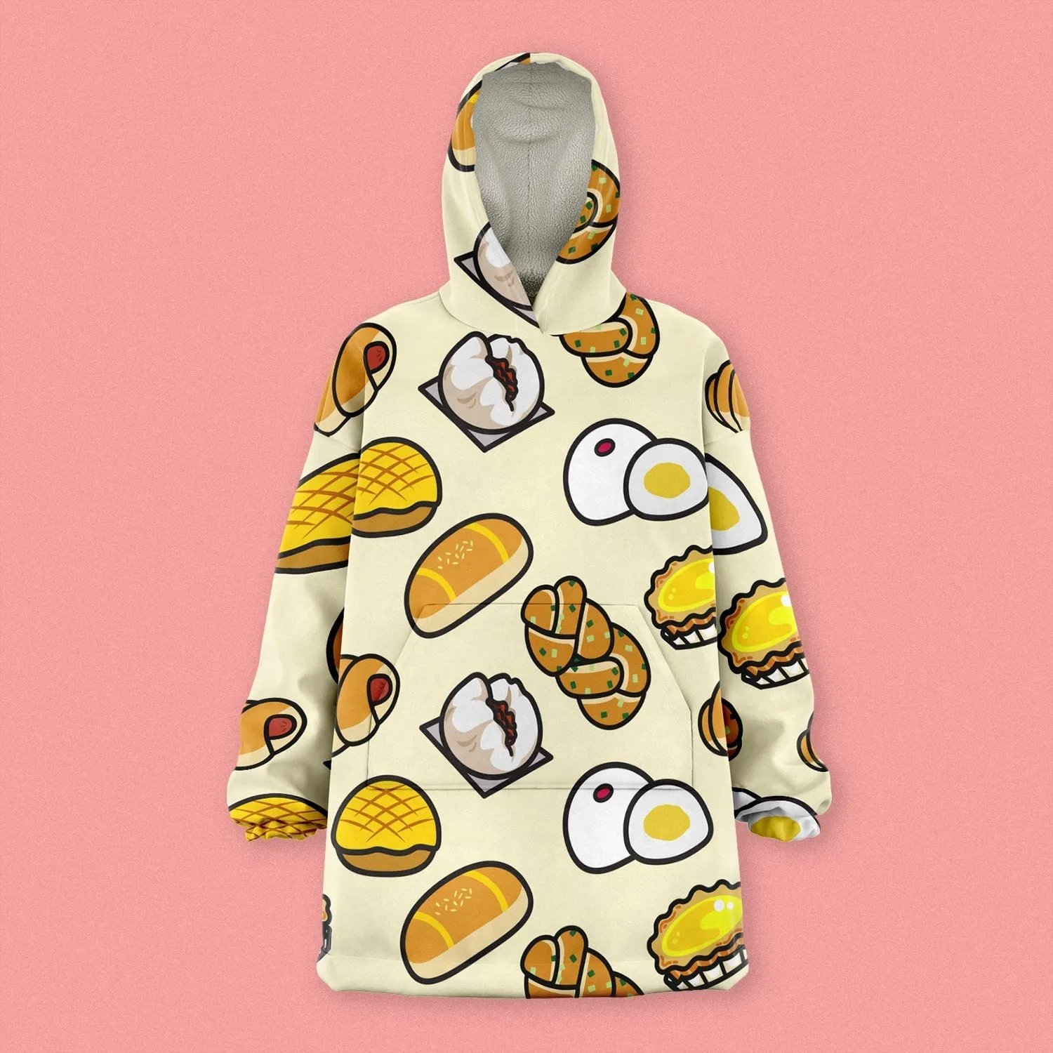 Chinese Bao Snug Blanket Hoodie