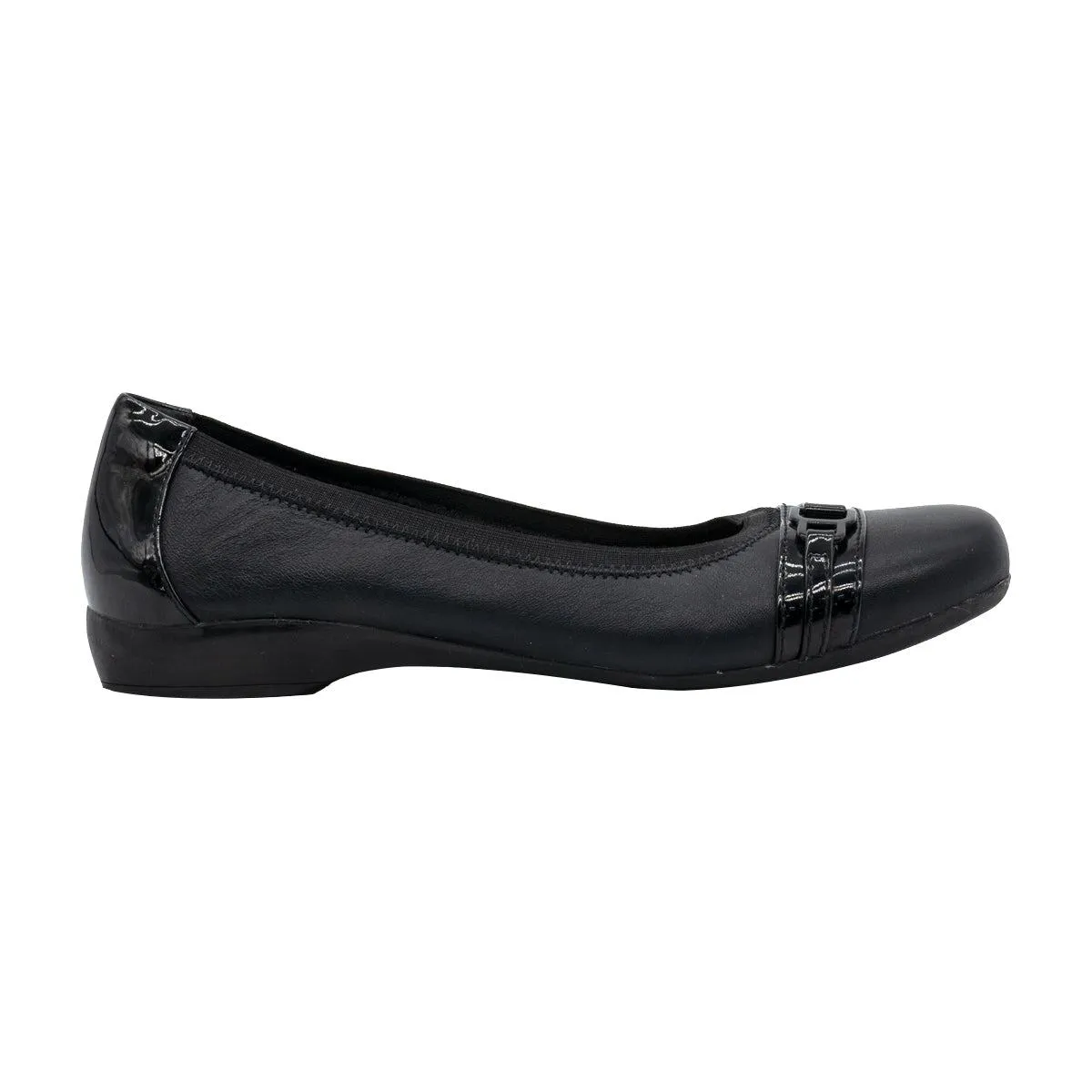 Clarks Kinzie Ballerinas Leather Black Colour For Women