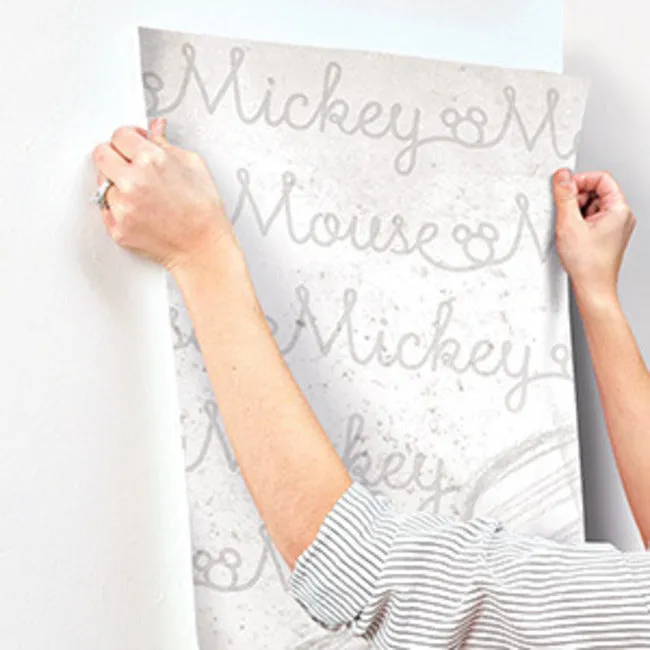 Classic Mickey Spray and Stick Wallpaper Mural