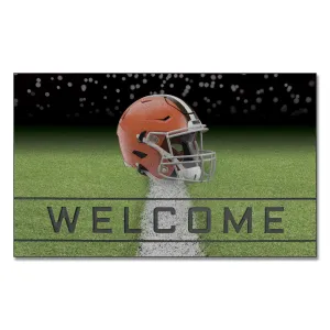 Cleveland Browns Rubber Door Mat - 18in. x 30in.