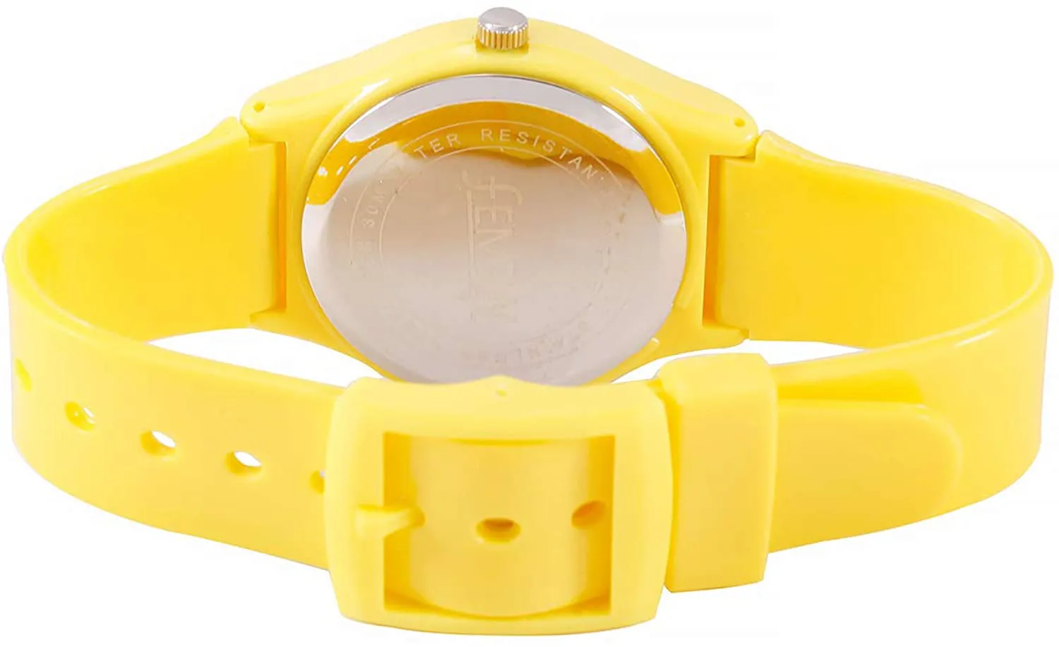 Colorful Plastic Analog Watch for Teens, 30M Water Resistant