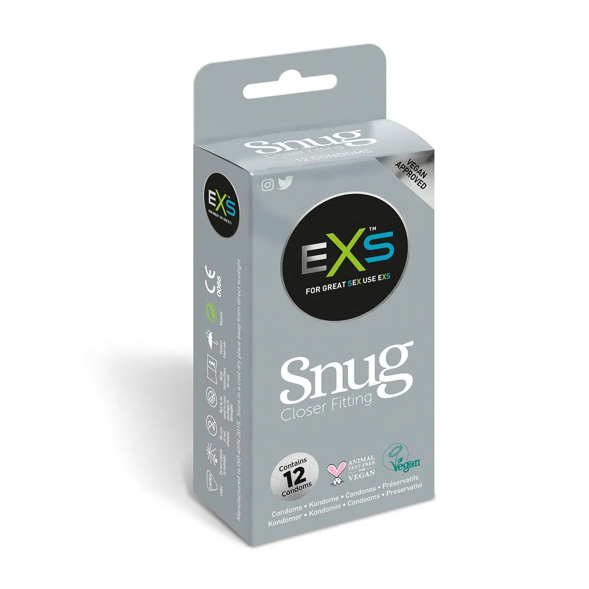 Condoms EXS Snug 12 Units