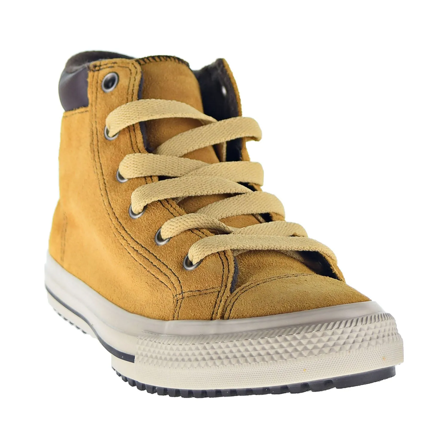 Converse Chuck Taylor All Star PC Boot Hi Kids' Shoes Wheat-Birch Bark