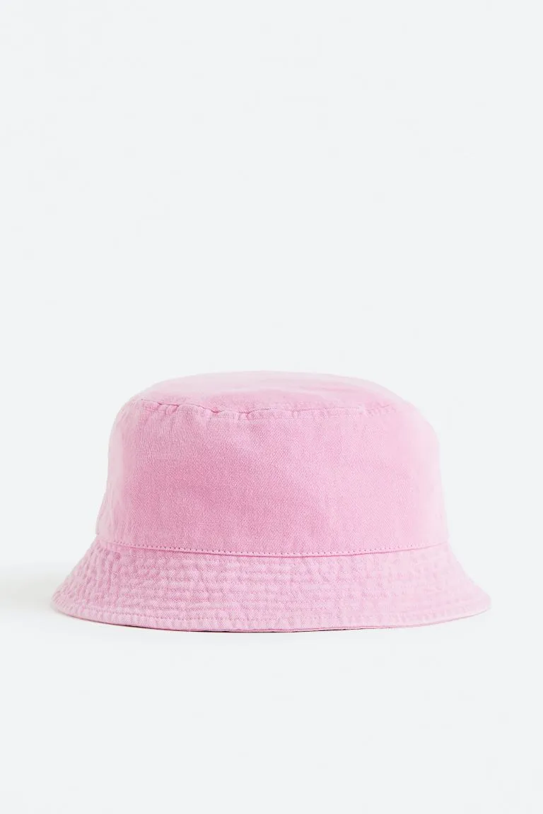 Cotton bucket hat