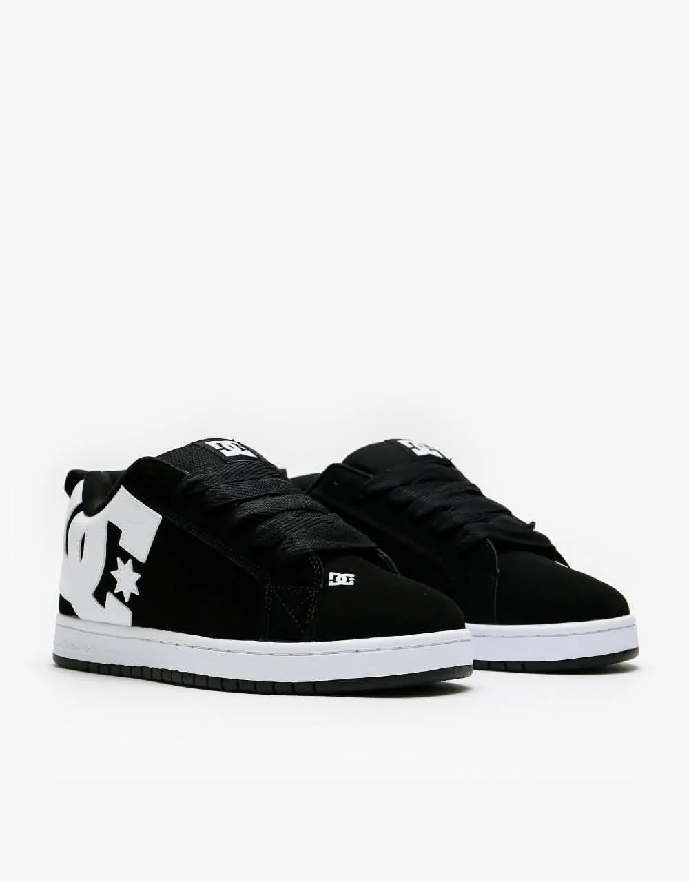 DC Court Graffik Skate Shoes - Black