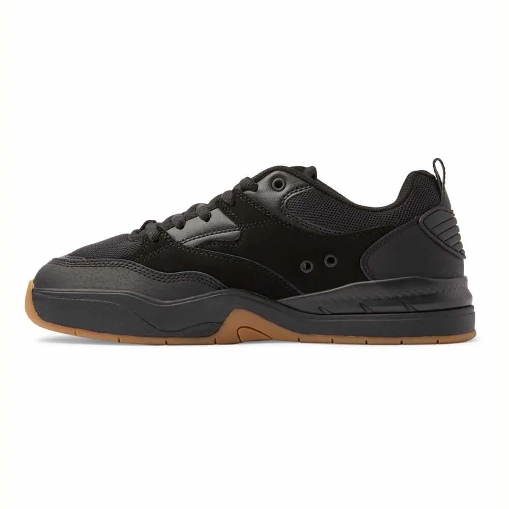 DC Shoes Ascend  Black Black Gum  Skate Shoes