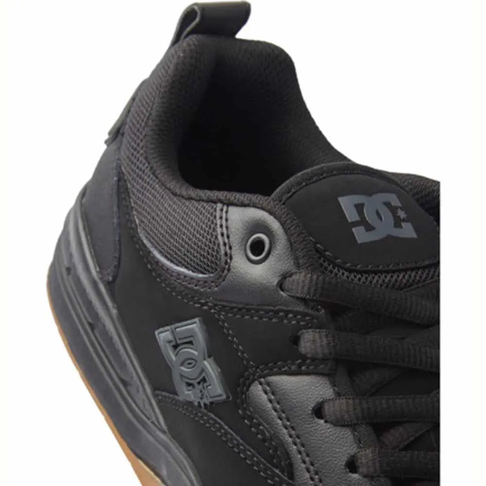 DC Shoes Ascend  Black Black Gum  Skate Shoes