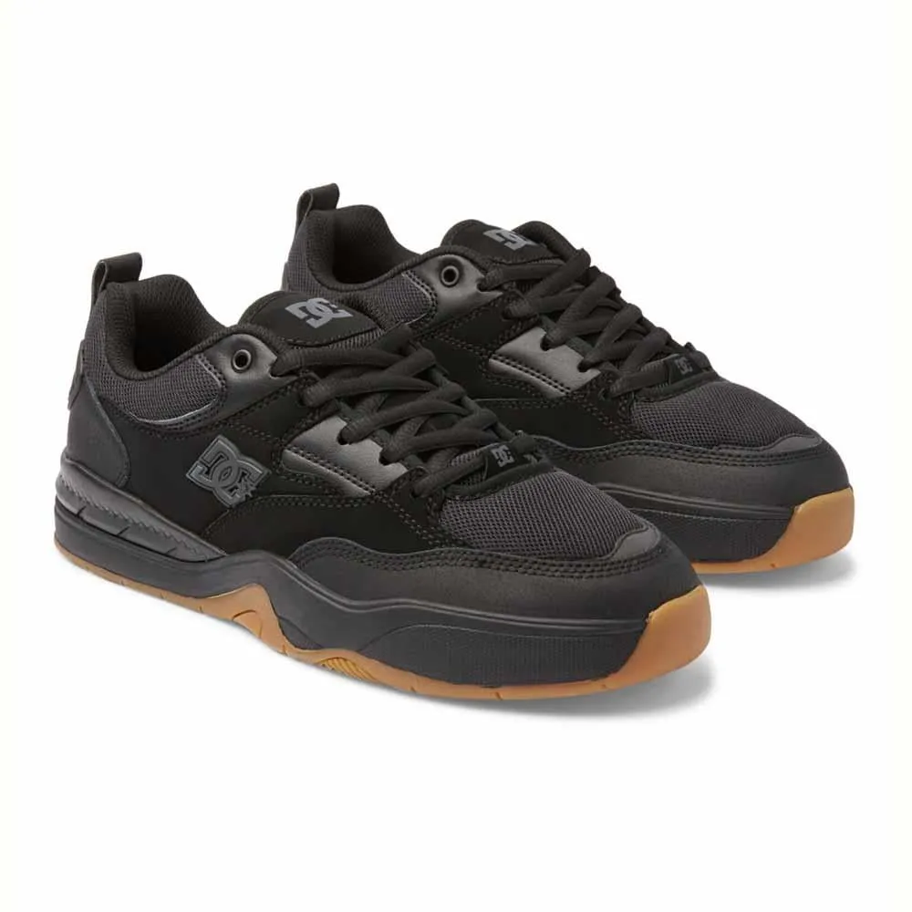 DC Shoes Ascend  Black Black Gum  Skate Shoes