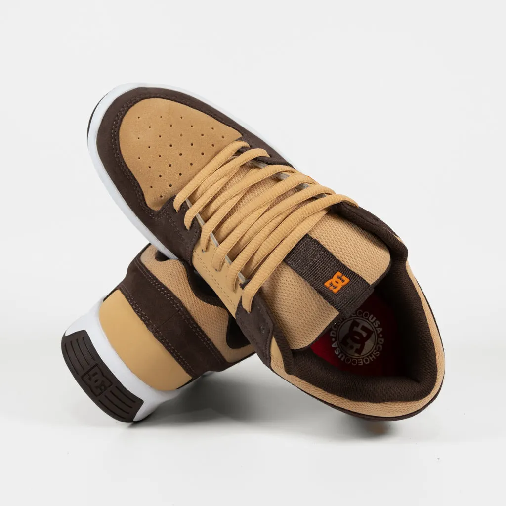 DC Shoes - Lynx Zero Shoes - Brown / Brown / Orange