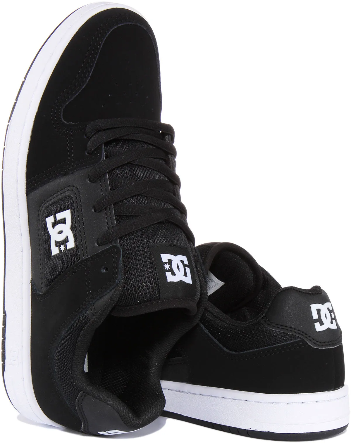 Dc Shoes Manteca 4 In Black White For Men