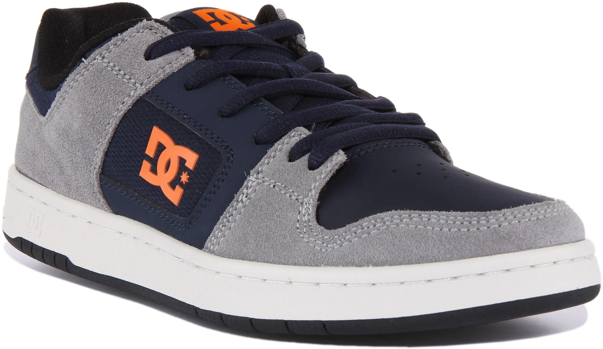 Dc Shoes Manteca 4 In Grey Blue For Men