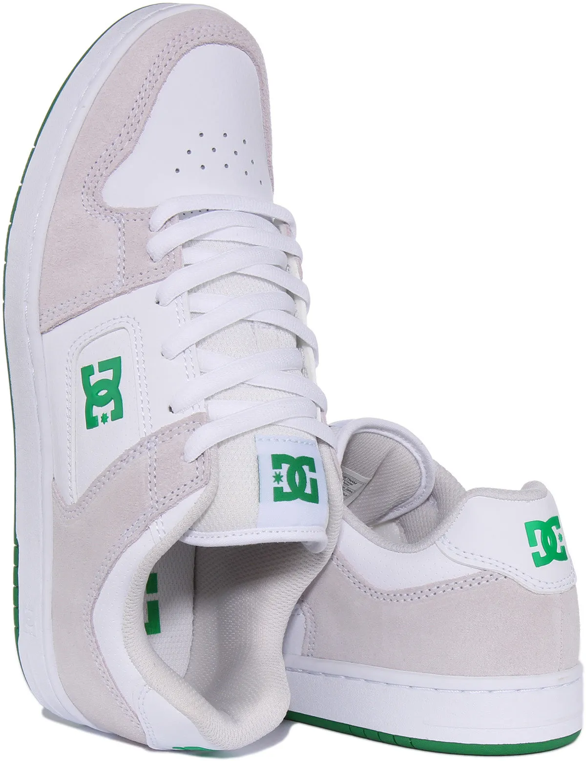 Dc Shoes Manteca 4 In White Green