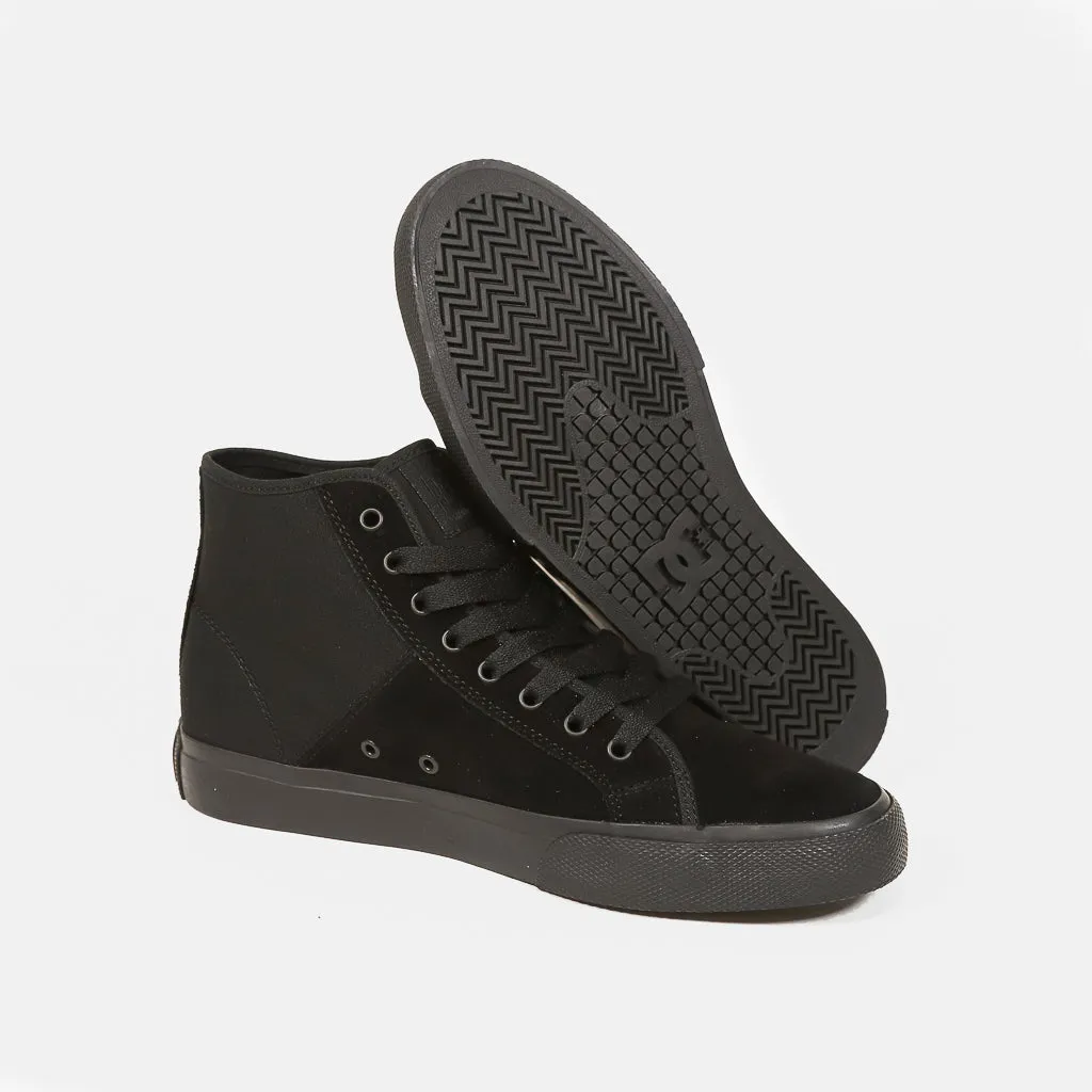 DC Shoes - Manual Hi Shoes - Black / Black