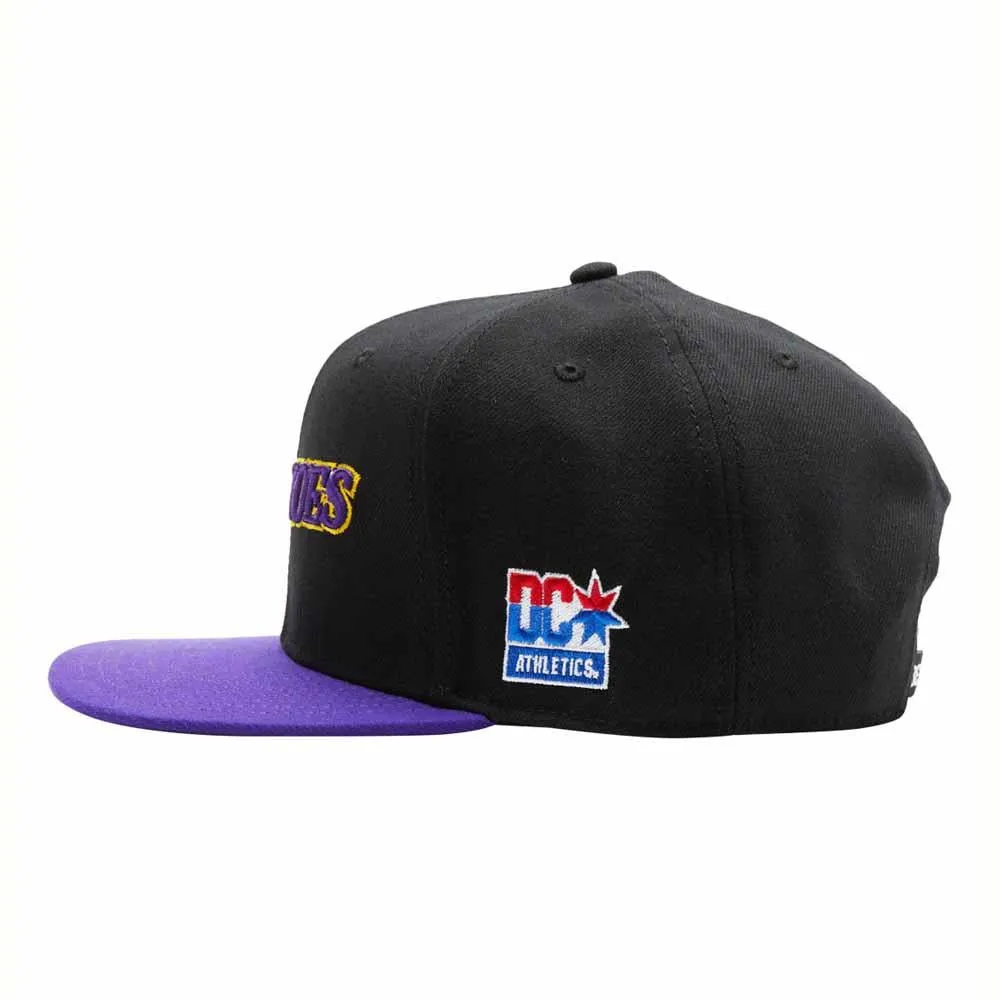 Dc Shoes ShowTime Empire Snap Back Cap Black Purple One Size