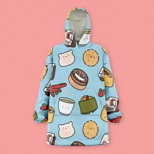 Dim Sum Snug Blanket Hoodie