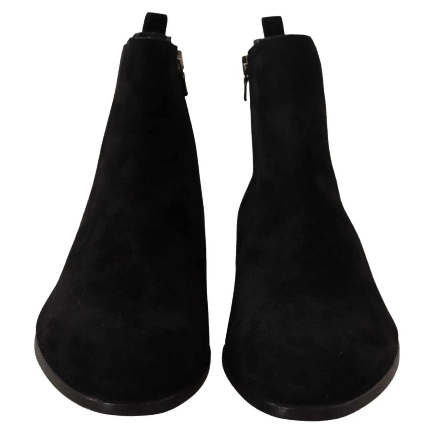 Dolce & Gabbana Elegant Suede Leather Chelsea Boots