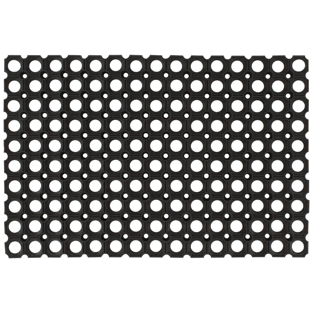 Door Mat Rectangular 60x80 cm Rubber