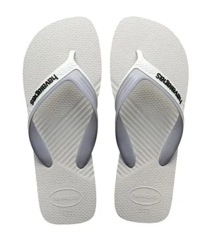 Dual Flip Flops White/Gray Ice