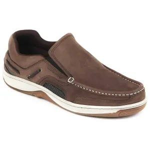 DUBARRY Men's Yacht Deck Shoes - Loafer - Donkey Brown Nubuck