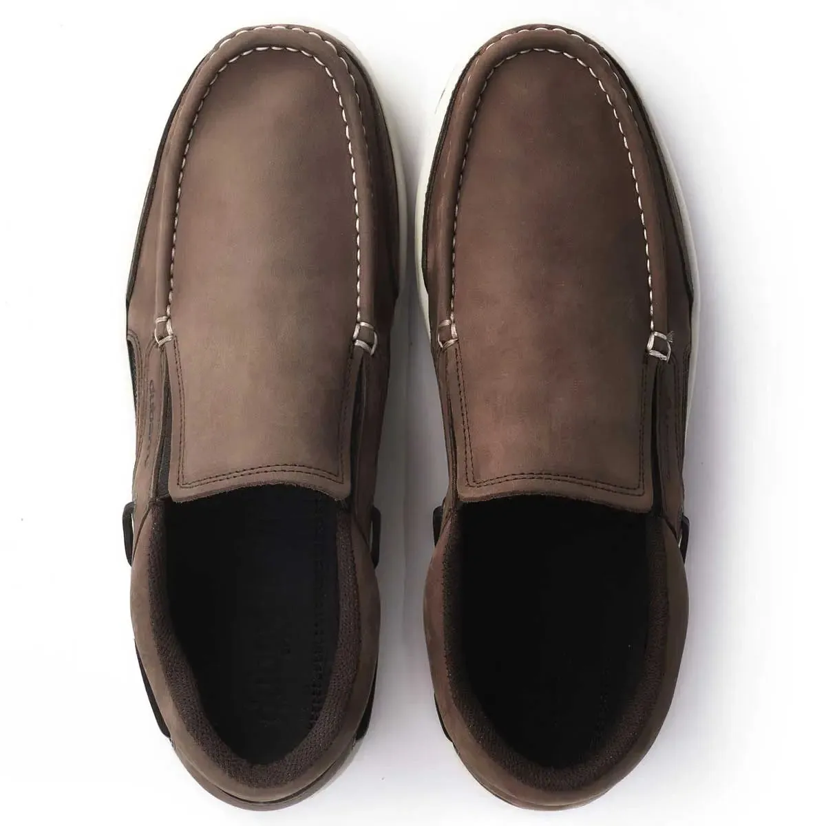 DUBARRY Men's Yacht Deck Shoes - Loafer - Donkey Brown Nubuck