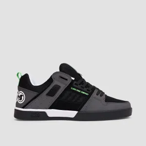 DVS Comanche 2.0  Shoes - Black/Charcoal/Lime Nubuck