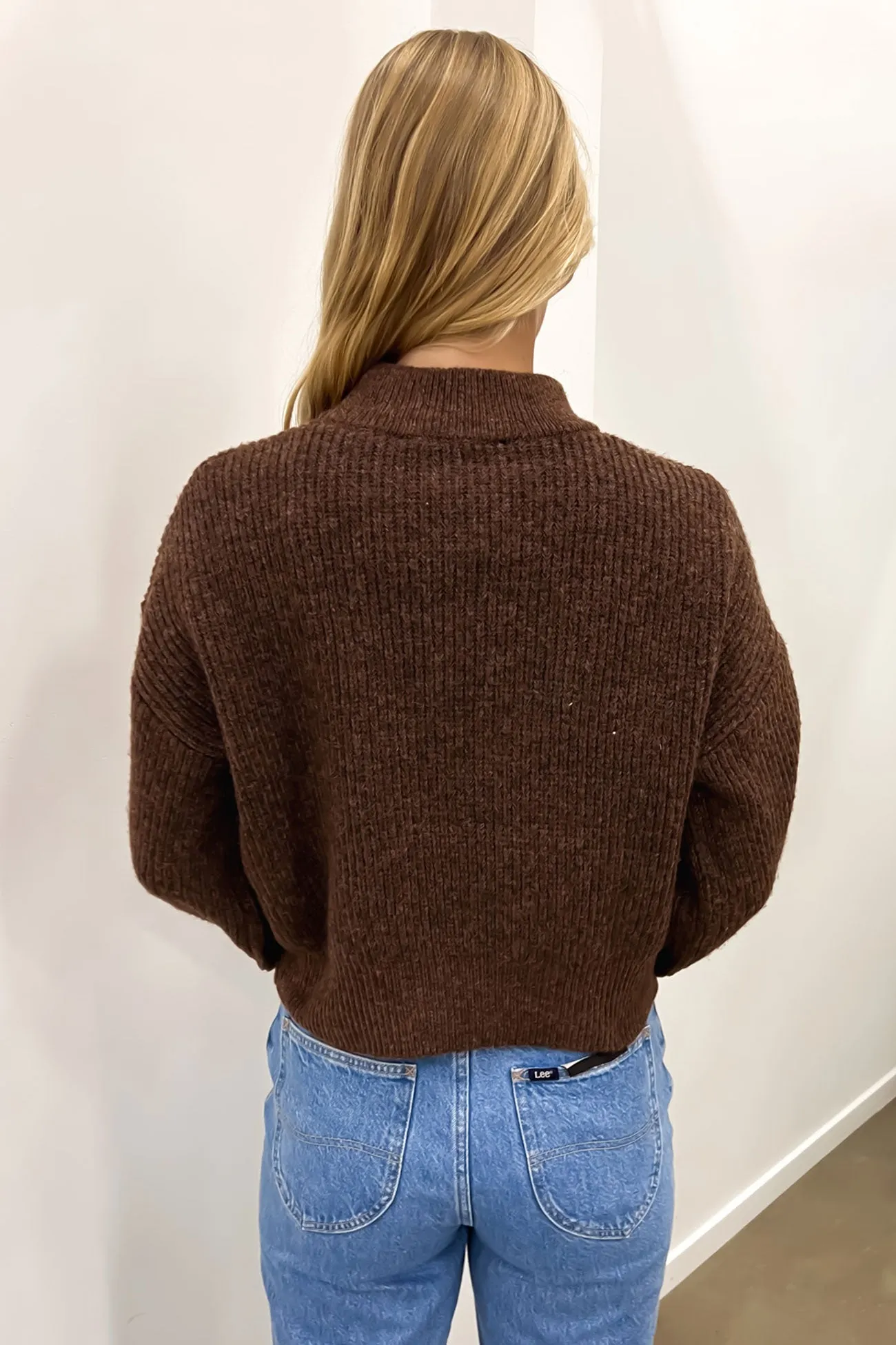 Eden Knit Jumper Brown