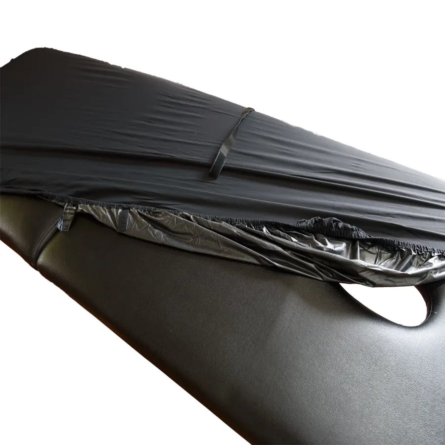 Eroticgel Black Waterproof Massage Table Sheet