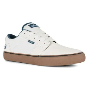 Etnies Barge LS Skate Shoes - White Blue Gum