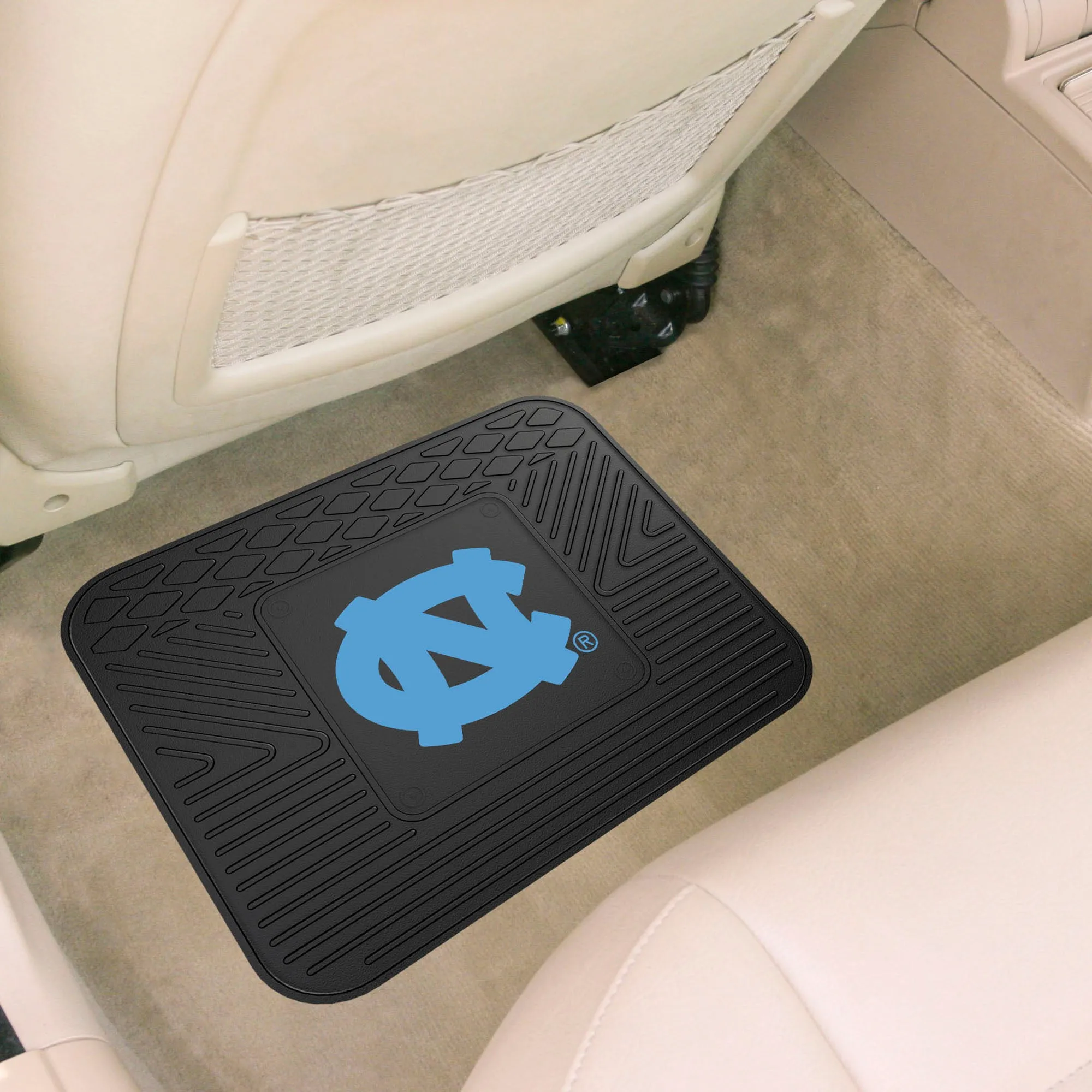 Fanmats North Carolina Tar Heels Back Seat Car Utility Mat - 14" x 17"