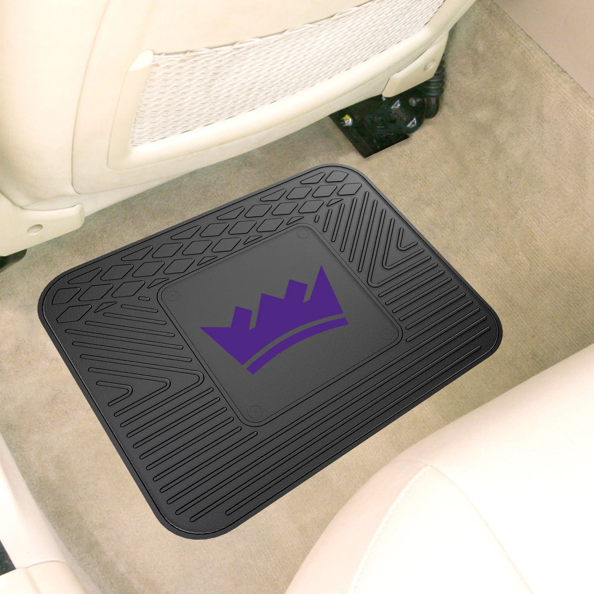 Fanmats Sacramento Kings Back Seat Car Utility Mat - 14" x 17"