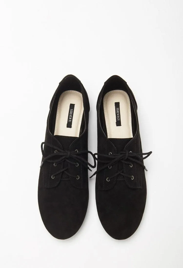 Faux Suede Black