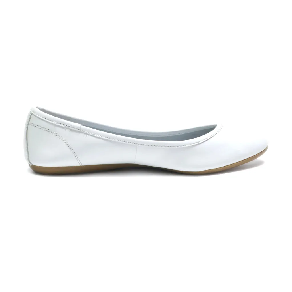 Fila Ballerinas Leather White Colour For Women