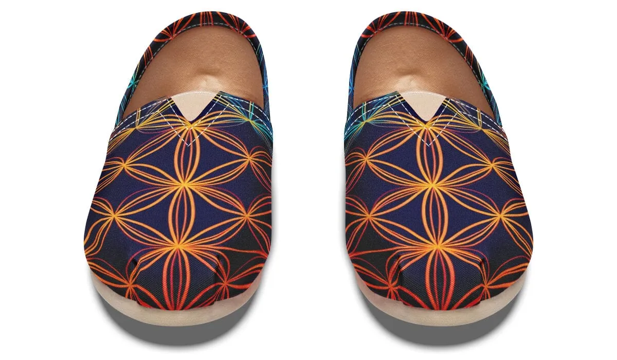 Flower Of Life Casual Slip on Shoes