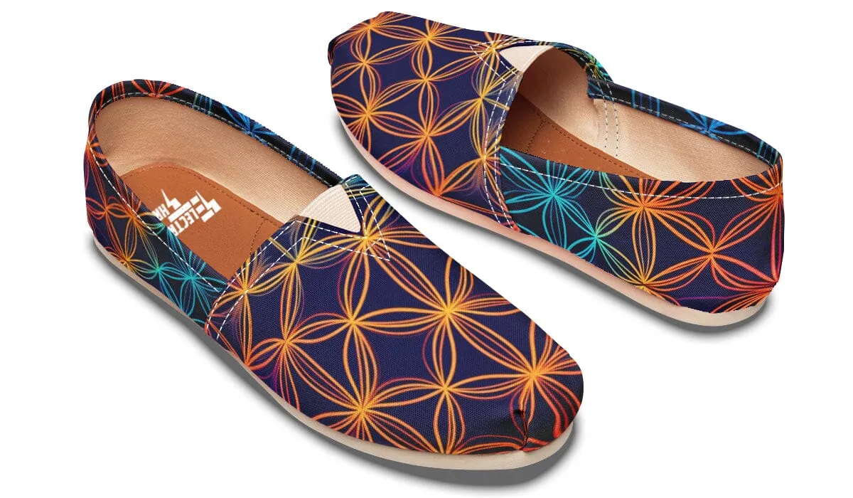 Flower Of Life Casual Slip on Shoes