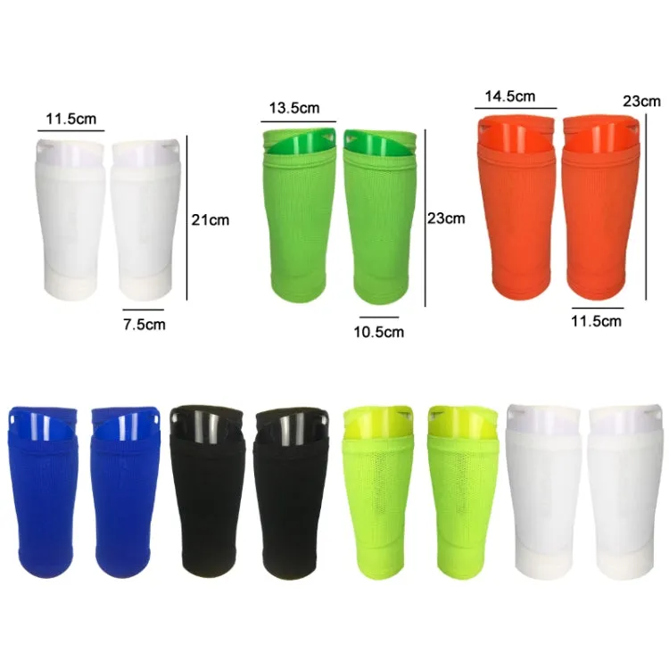 Football Shin Pads   Socks Sports Protective Equipment, Color: White (S)