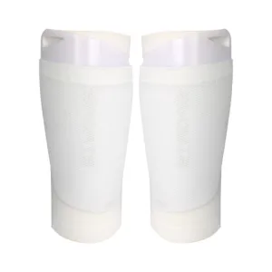 Football Shin Pads   Socks Sports Protective Equipment, Color: White (S)