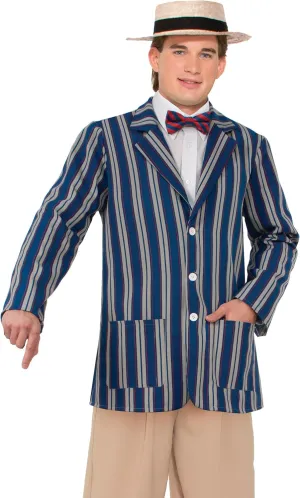 Forum Novelties Men's 20's Striped Boating Jacket